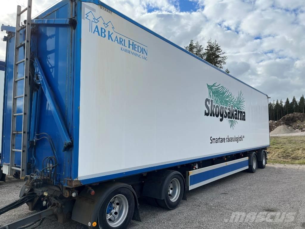  Eksjö  40ton Remorca transport aschii