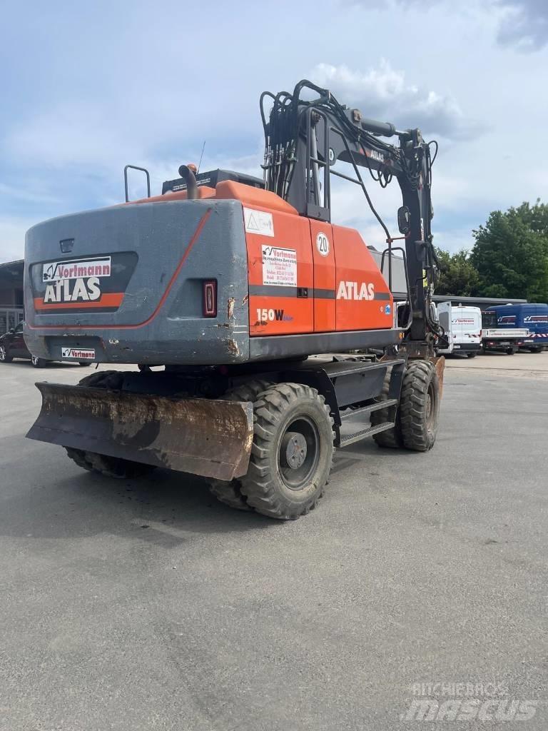 Atlas 150 W Excavatoare cu roti