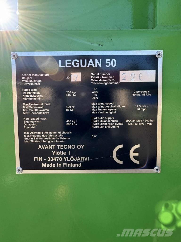 Avant LEGUAN 50 Accesorii pentru platforme autoridicatoare și platforme de lucru cu catarg