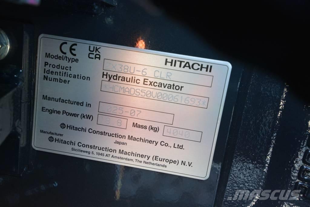 Hitachi ZX 38 U-6 Mini excavatoare < 7t