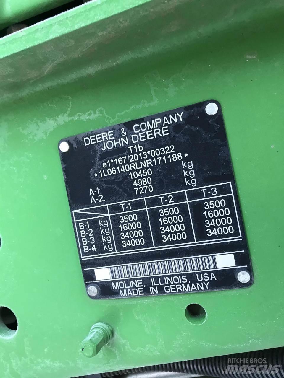 John Deere 6R 140 Tractoare