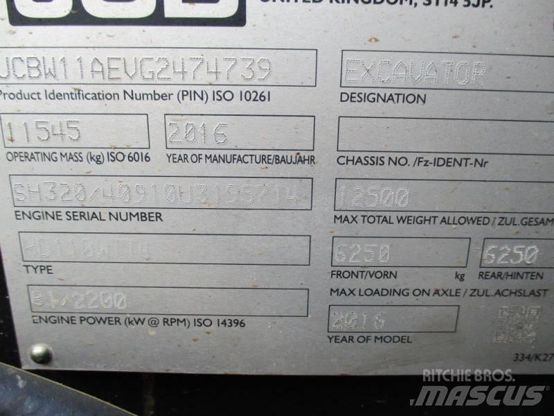 JCB HD110W Excavatoare cu roti