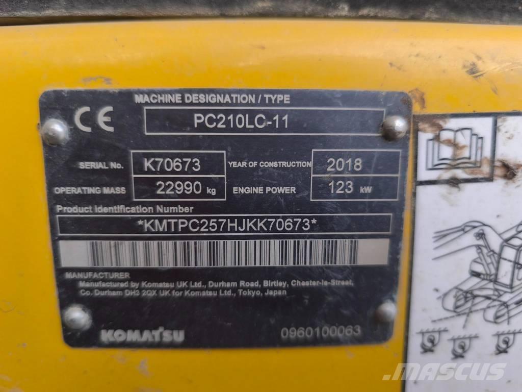 Komatsu PC 210 LC-11 Excavatoare pe șenile
