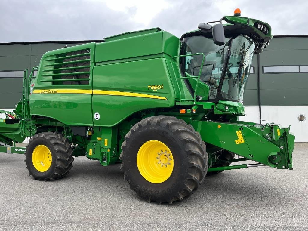 John Deere T 550 Combine de secerat