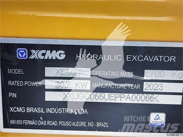 XCMG XE55U Mini excavatoare < 7t