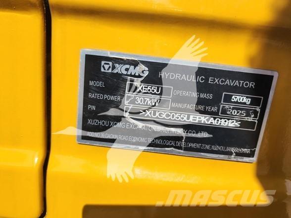XCMG XE55U Mini excavatoare < 7t