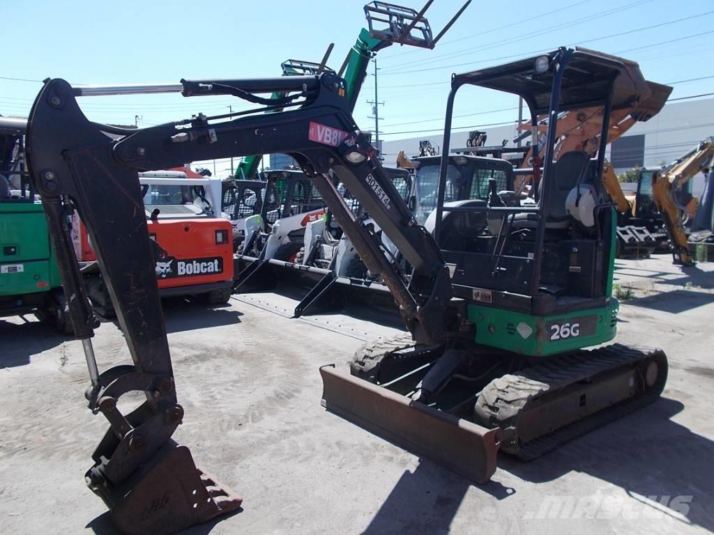 John Deere 26G Mini excavatoare < 7t