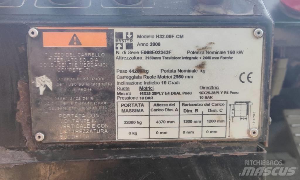 Hyster H32.00F-CM Stivuitor diesel