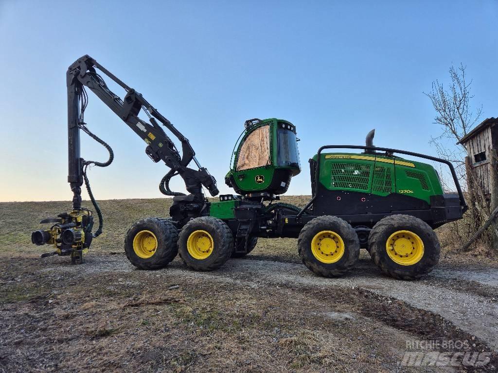 John Deere 1270 G Combine forestiere