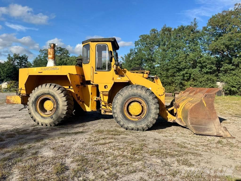 Hanomag 66d Incarcator pe pneuri