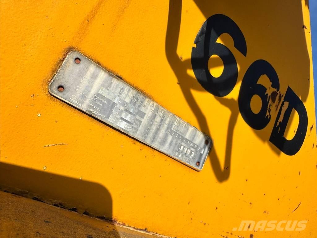 Hanomag 66d Incarcator pe pneuri