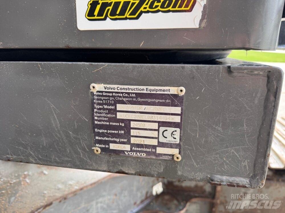 Volvo EC200EL Excavatoare pe șenile
