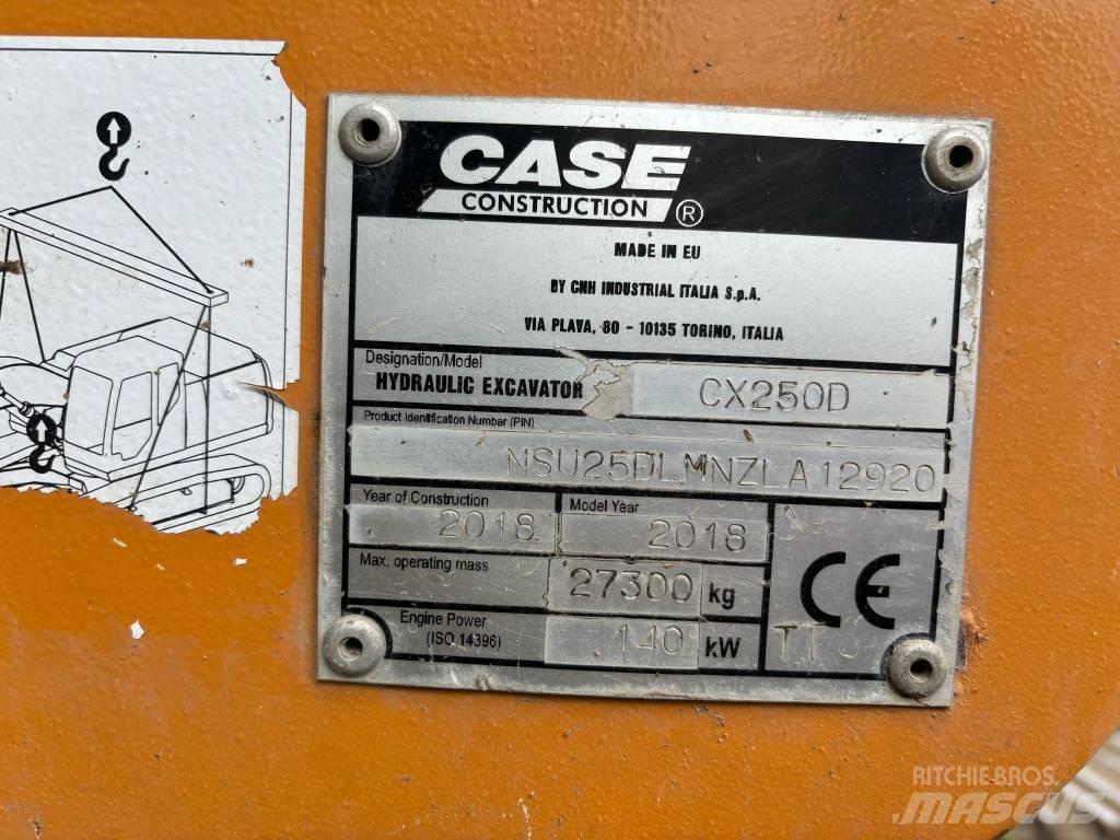 CASE CX 250 D Excavatoare pe șenile
