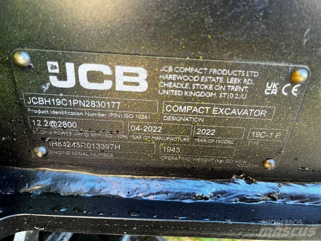 JCB 19 C-1 Mini excavatoare < 7t