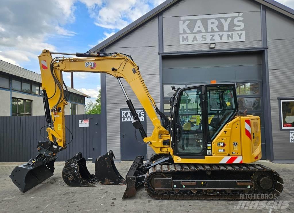 CAT 308 CR Excavatoare 7t - 12t