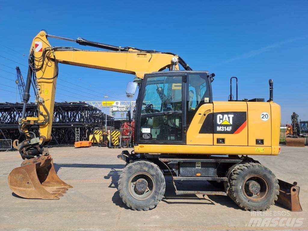 CAT M314F Excavatoare cu roti