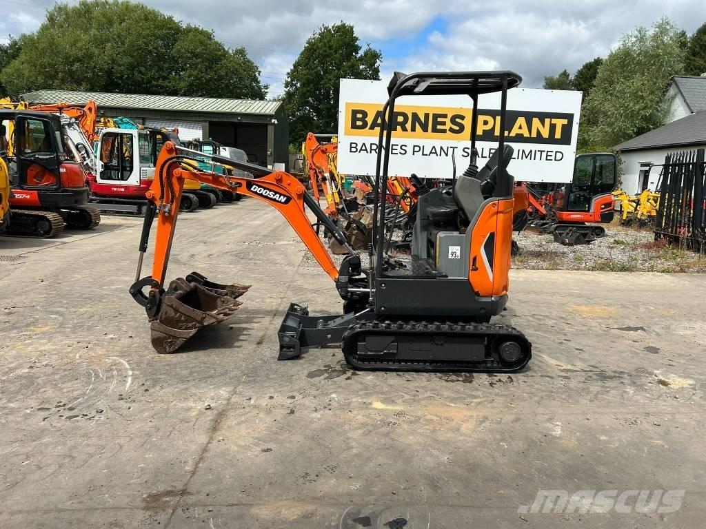 Doosan DX17Z Mini excavatoare < 7t