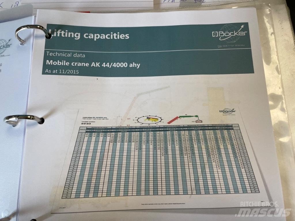 Böcker AK 44/4000 Macara pentru orice teren