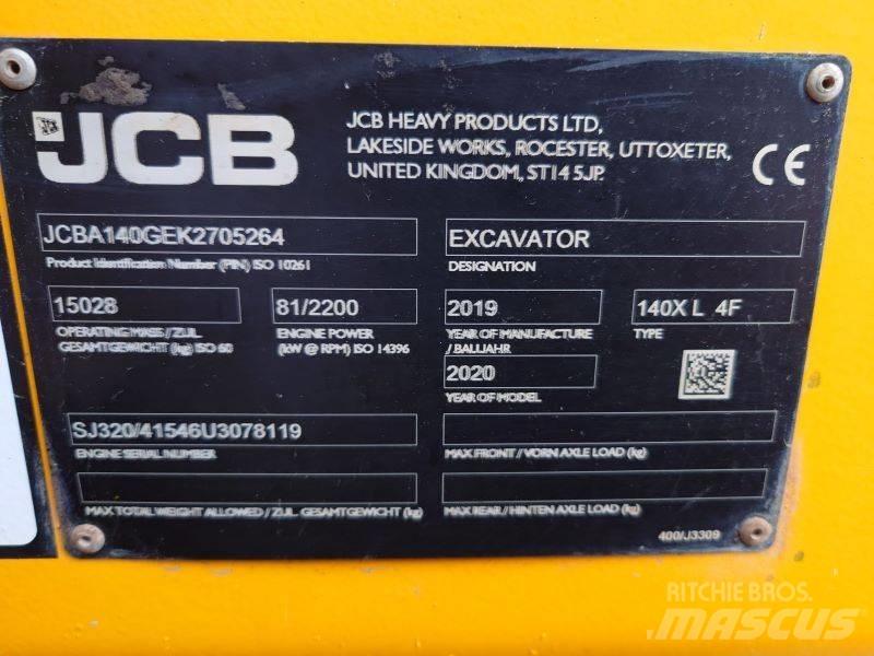 JCB 140X LC Excavatoare pe șenile
