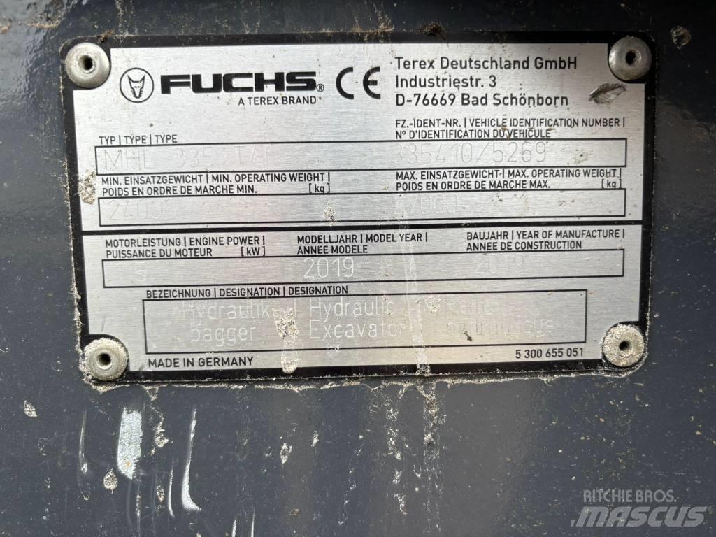 Fuchs MHL 335 Paleta de manipulare