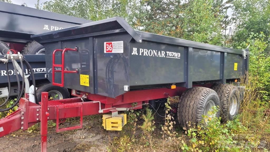 Pronar T 679/3 Remorci rabatabile