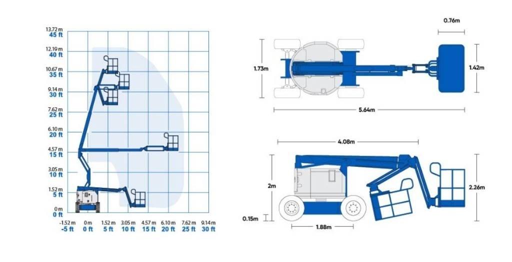 Genie Z 34/22 RT J Nacele cu brat articulat