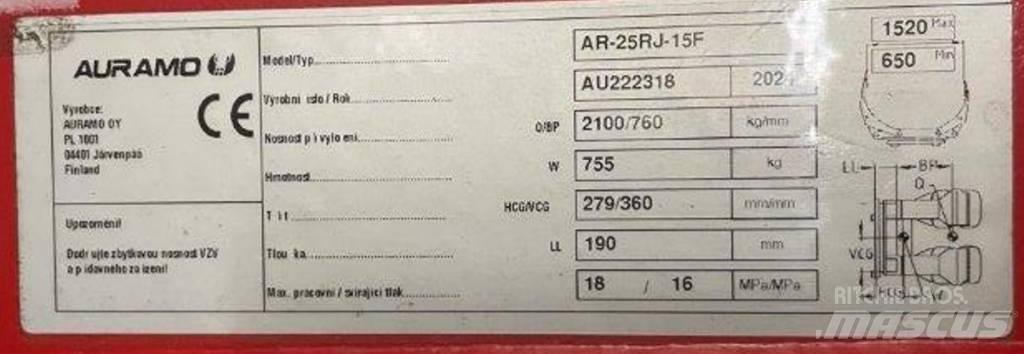 Auramo AR-25RJ-15F Cleme cilindrice