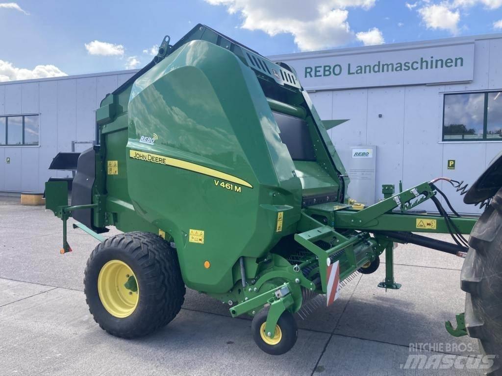 John Deere V461M Masina de balotat cilindric