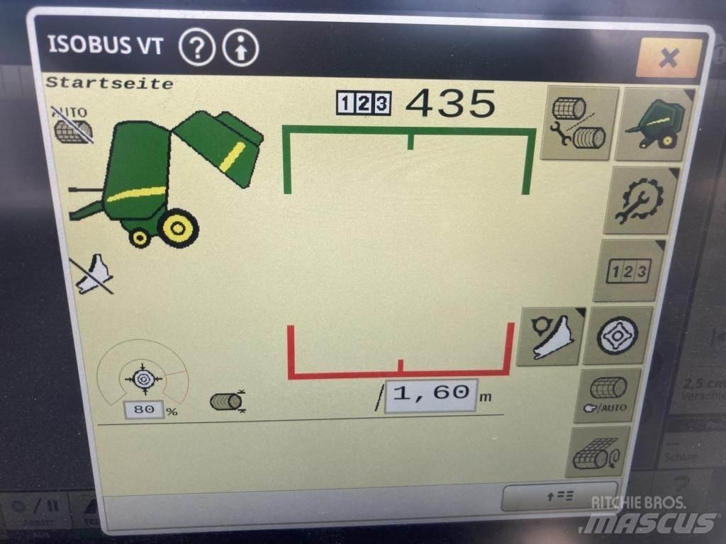 John Deere V461M Masina de balotat cilindric