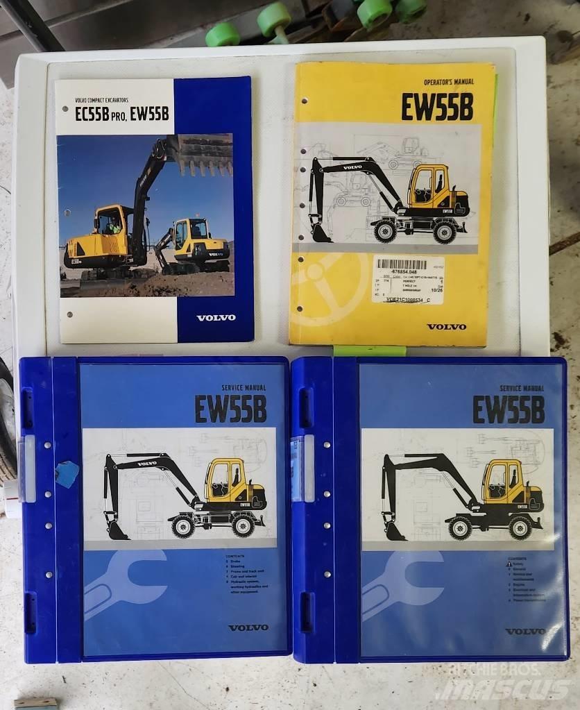 Volvo EW55B Excavatoare cu roti