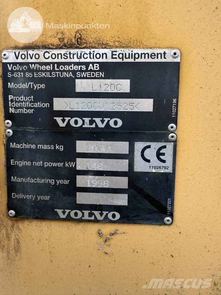 Volvo L 120 C Incarcator pe pneuri