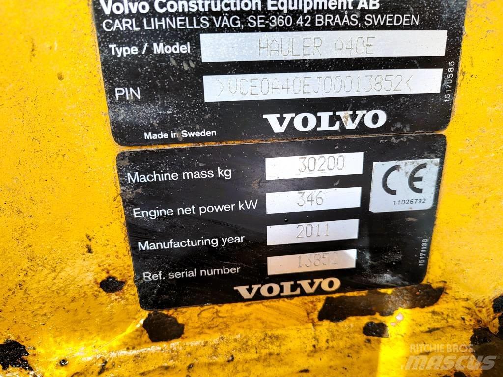 Volvo A 40 E Transportoare articulate