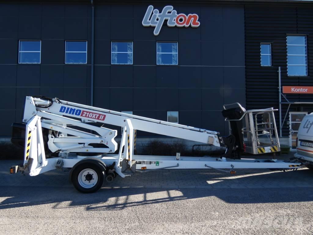 Dino 210 XT Skylift Platforme aeriene montate pe remorca