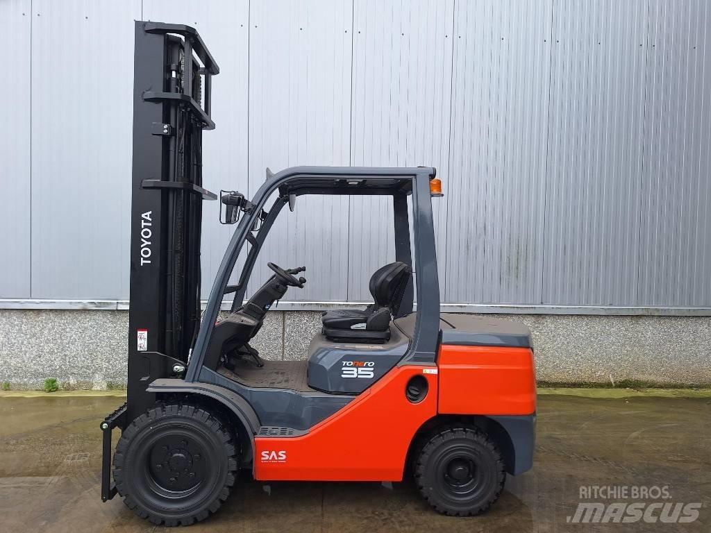 Toyota 52-2 FD JF 35 Stivuitor diesel