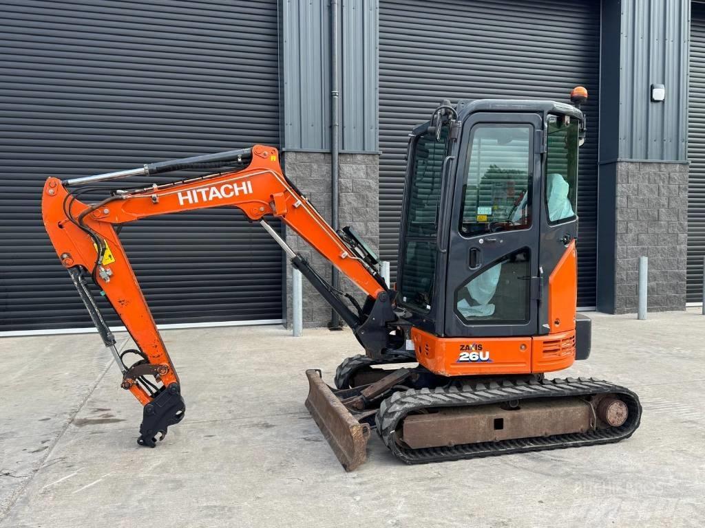 Hitachi ZX 26 U-6 cr Mini excavatoare < 7t