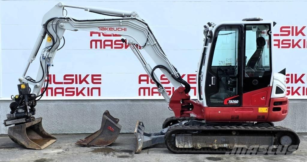 Takeuchi TB 260 Mini excavatoare < 7t