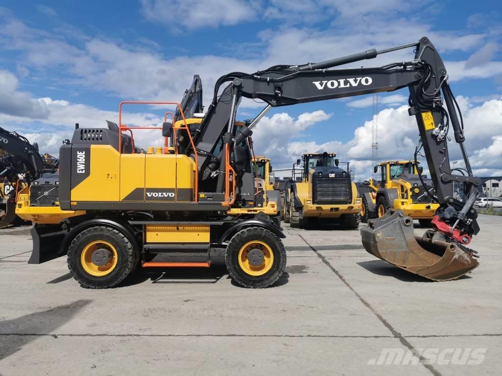 Volvo EW160E Excavatoare cu roti