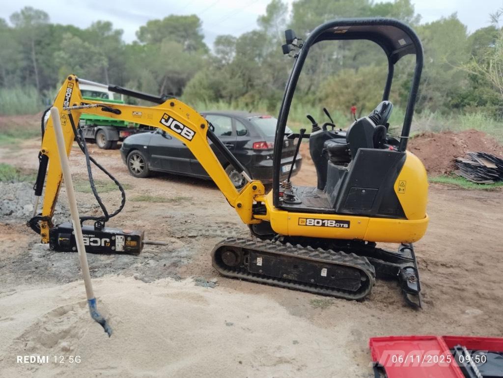 JCB 8018 Mini excavatoare < 7t