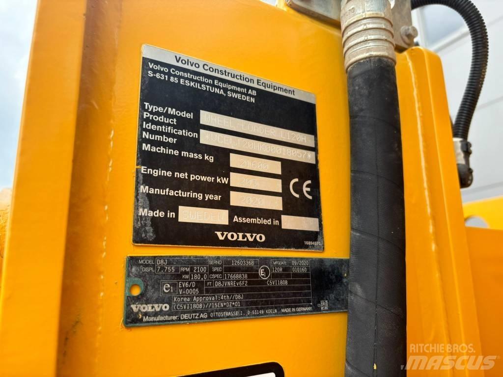 Volvo L 120 H Incarcator pe pneuri