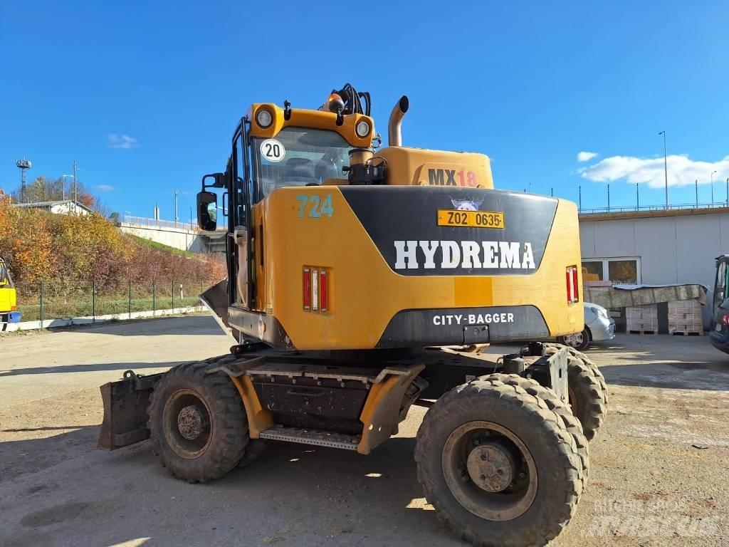 Hydrema MX 18 Excavatoare cu roti