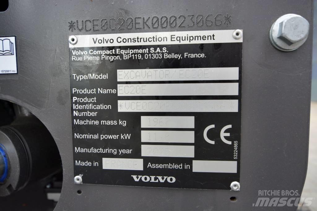 Volvo EC 20 E Mini excavatoare < 7t