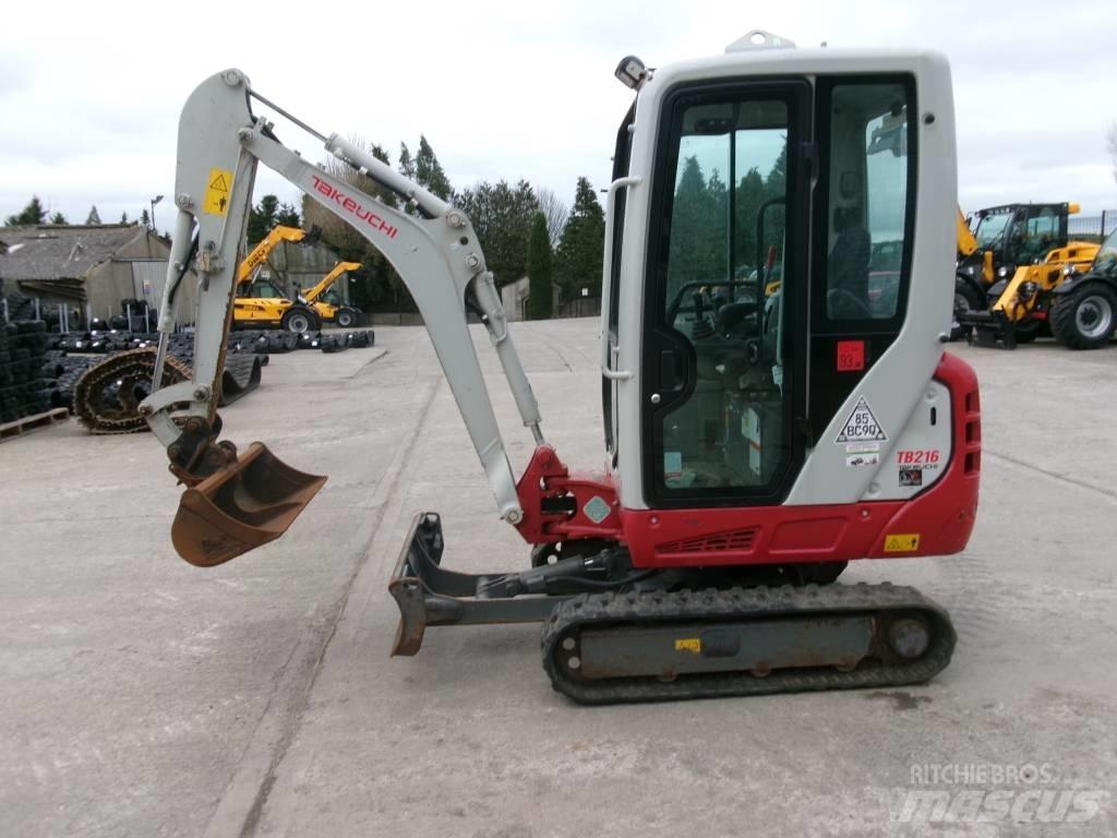 Takeuchi TB 216 Mini excavatoare < 7t