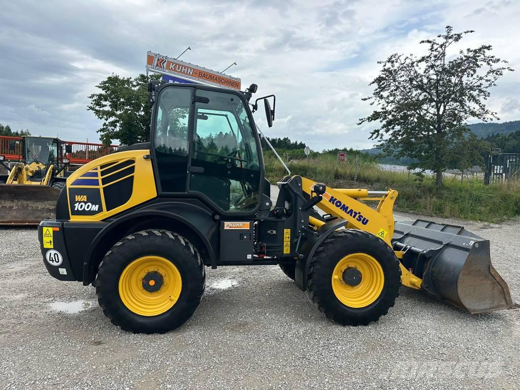 Komatsu WA 100 Incarcator pe pneuri