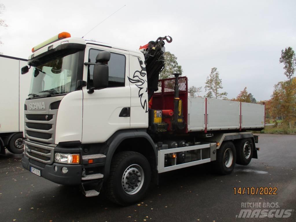 Scania G490cb6x4*4 Camioane cu macara