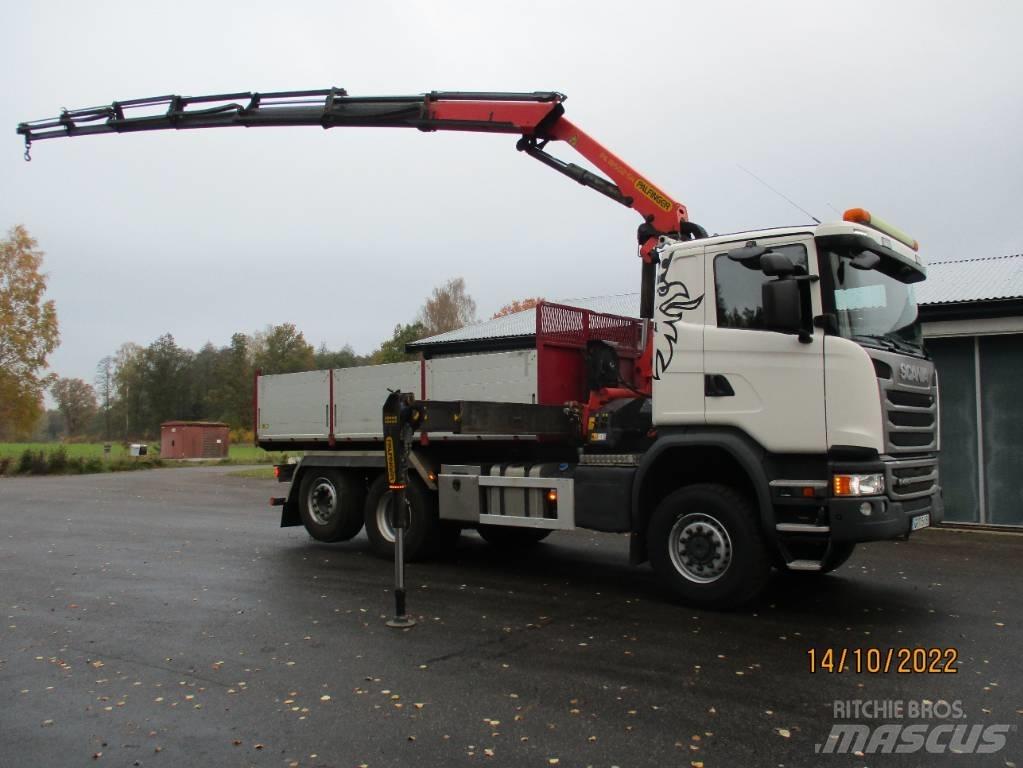 Scania G490cb6x4*4 Camioane cu macara