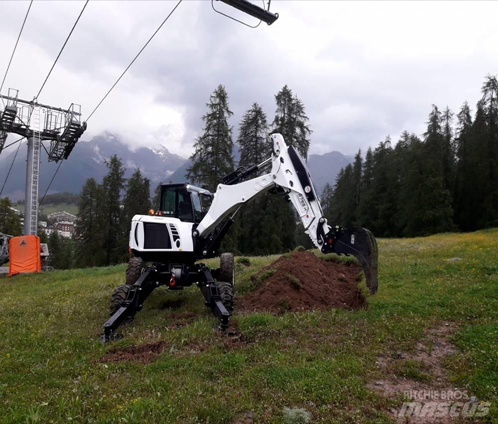Euromach R755H Excavator amfibiu