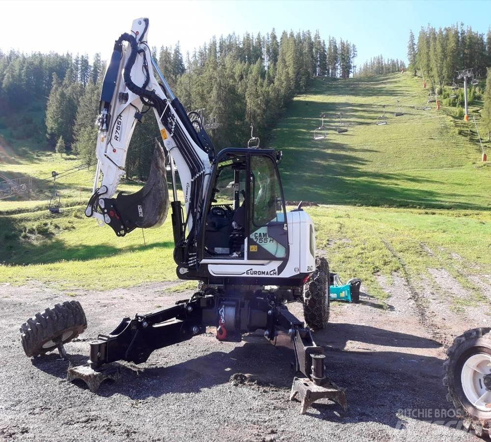 Euromach R755H Excavator amfibiu