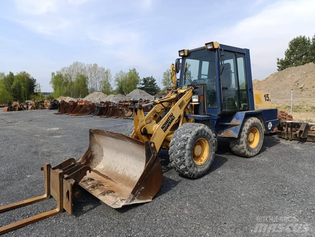 Hanomag 15 F Incarcator pe pneuri