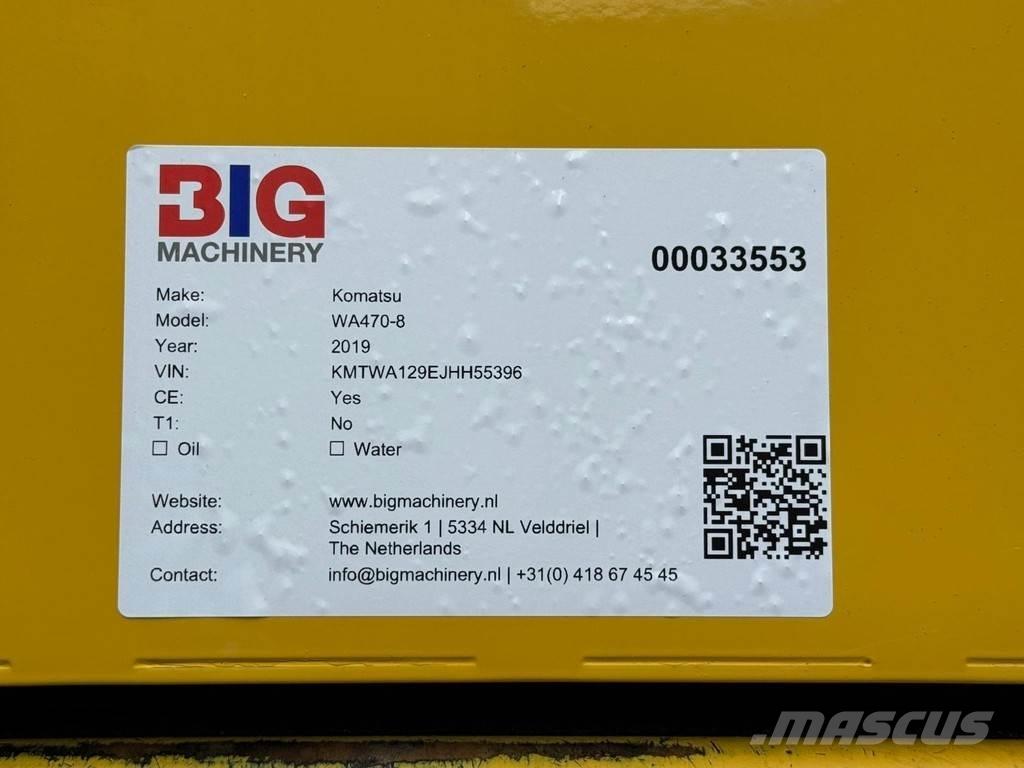 Komatsu WA470-8 Incarcator pe pneuri
