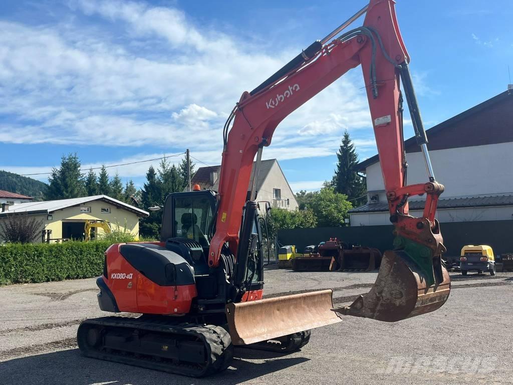 Kubota KX080 Excavatoare 7t - 12t
